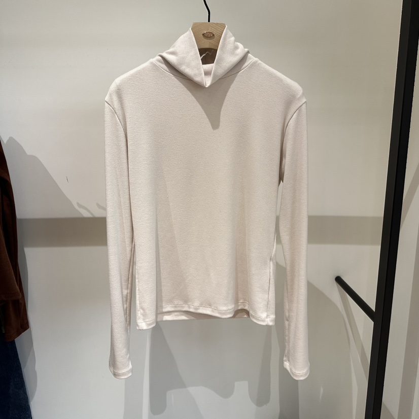 aube nunt東大門㊣代購女裝新款25秋冬職業時尚熱賣長袖T恤aube nunt長袖T恤圖色1