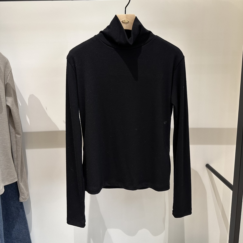 aube nunt東大門㊣代購女裝新款25秋冬職業時尚熱賣長袖T恤aube nunt長袖T恤圖色4