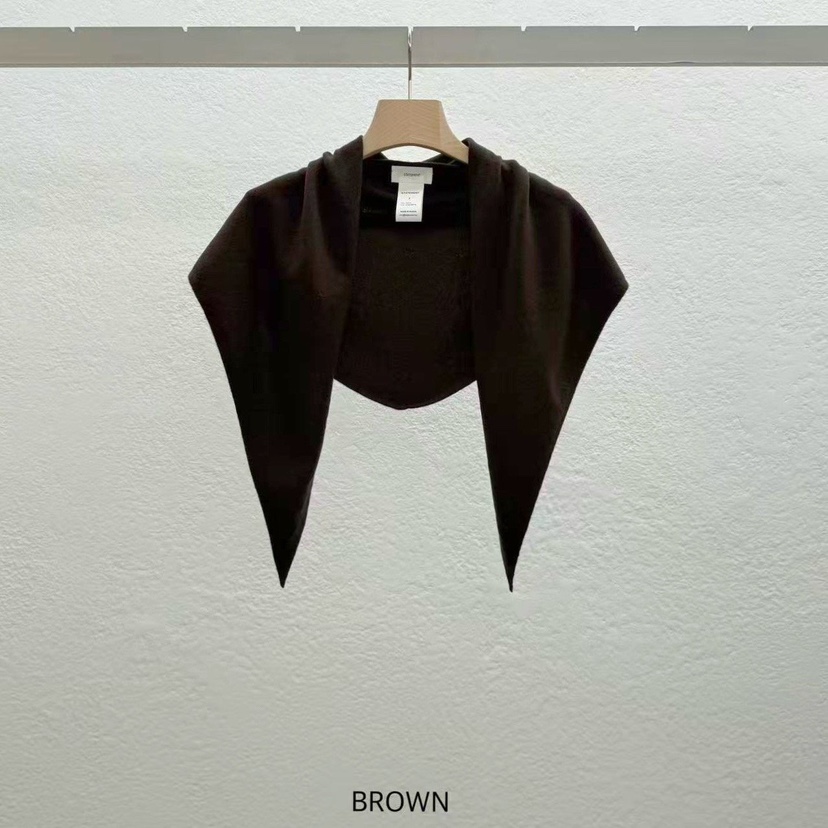 STATEMENT韓國代購㊣女士新品25秋冬時尚人氣休閑圍巾披肩圍巾STATEMENT圍巾/披肩圖色2棕色