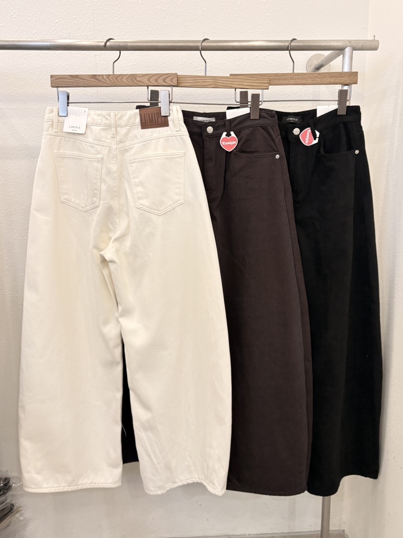 LUMIPLE東大門㊣實拍女裝新款25秋冬時尚人氣職業推薦休閑褲LUMIPLE休閑褲