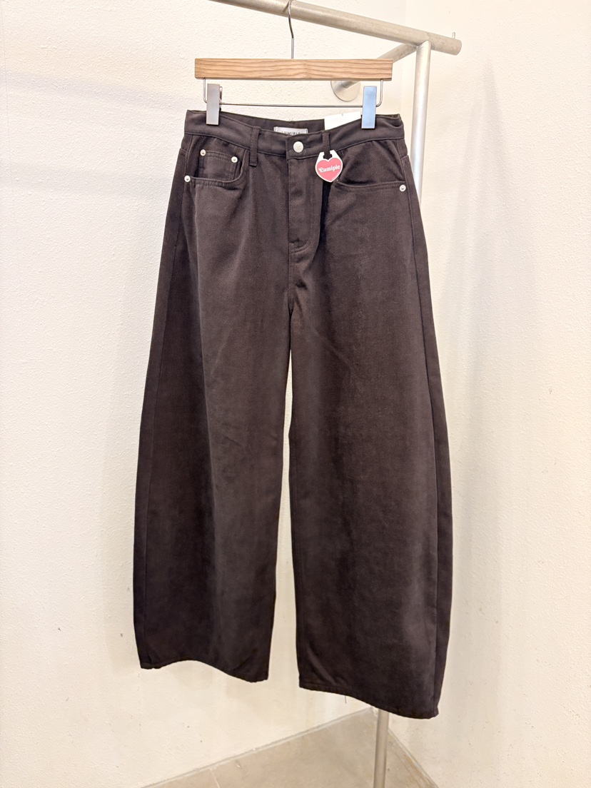 LUMIPLE東大門㊣實拍女裝新款25秋冬時尚人氣職業推薦休閑褲LUMIPLE休閑褲圖色2