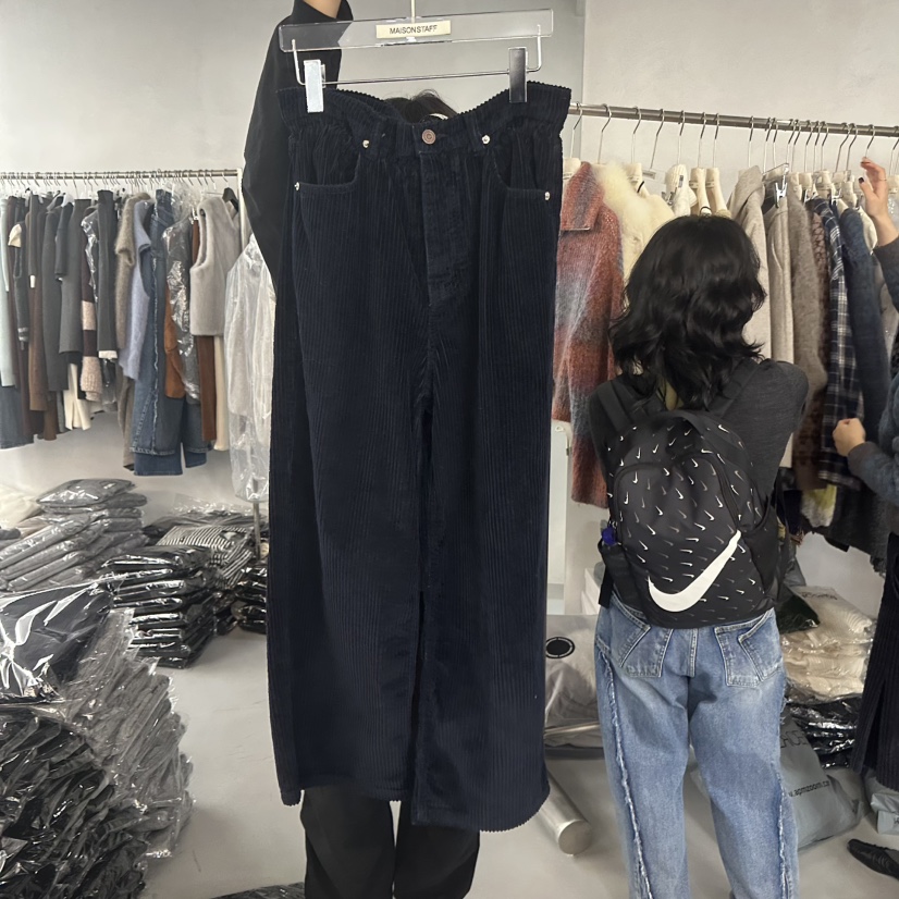 DOUBLE STANDARD/LE SMOKING/MAISONSTAFF東大門㊣直郵女裝新款時尚休閑褲MAISONSTAFF休閑褲圖色1