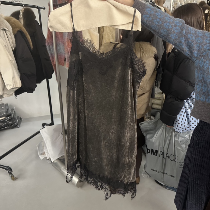 DOUBLE STANDARD/LE SMOKING/MAISONSTAFF東大門㊣代購女裝新品推薦連衣裙MAISONSTAFF連衣裙圖色3