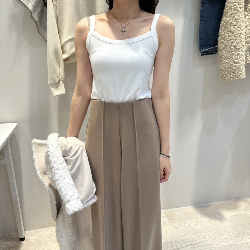 COPINER韓國直郵㊣女士新款熱賣休閑25秋冬時尚人氣吊帶背心COPINER吊帶/背心圖色1