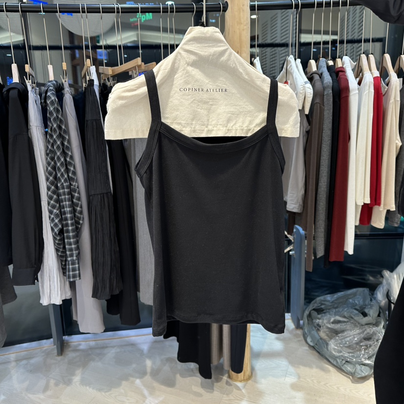 COPINER韓國直郵㊣女士新款熱賣休閑25秋冬時尚人氣吊帶背心COPINER吊帶/背心圖色3