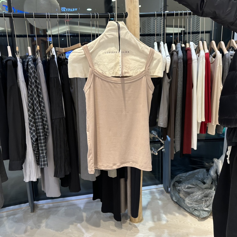 COPINER韓國直郵㊣女士新款熱賣休閑25秋冬時尚人氣吊帶背心COPINER吊帶/背心圖色4