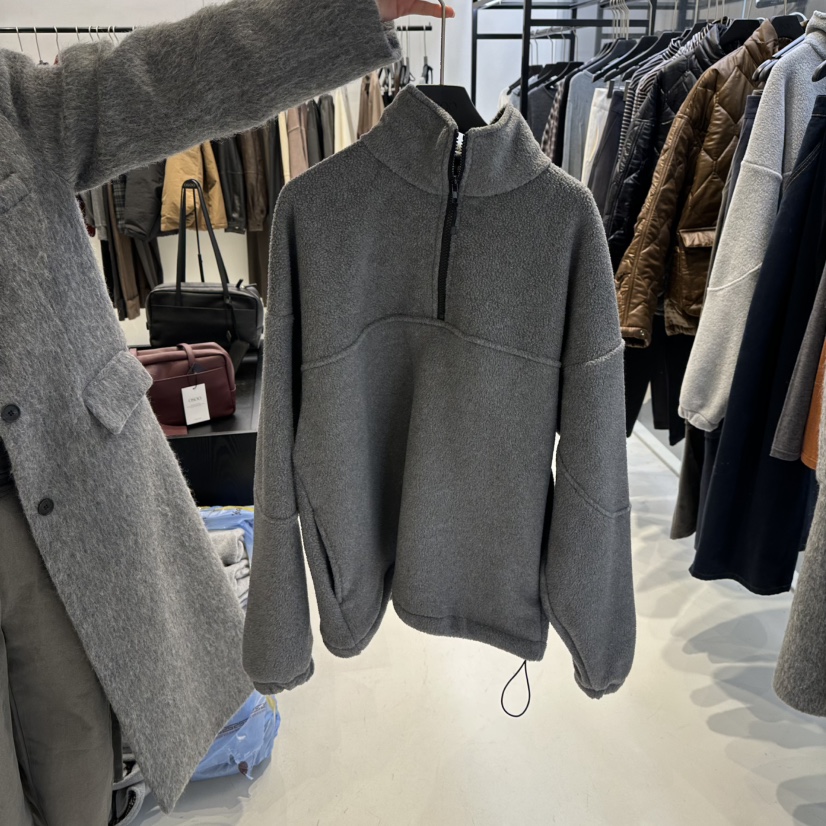 OSOO東大門㊣代購女士新款推薦熱賣25秋冬職業人氣休閑衛衣OSOO衛衣圖色1