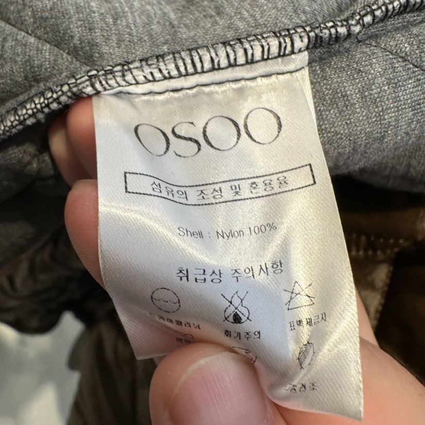 OSOO東大門㊣實拍女裝新款時尚人氣熱賣職業25秋冬短款棉服絎縫OSOO短款棉服