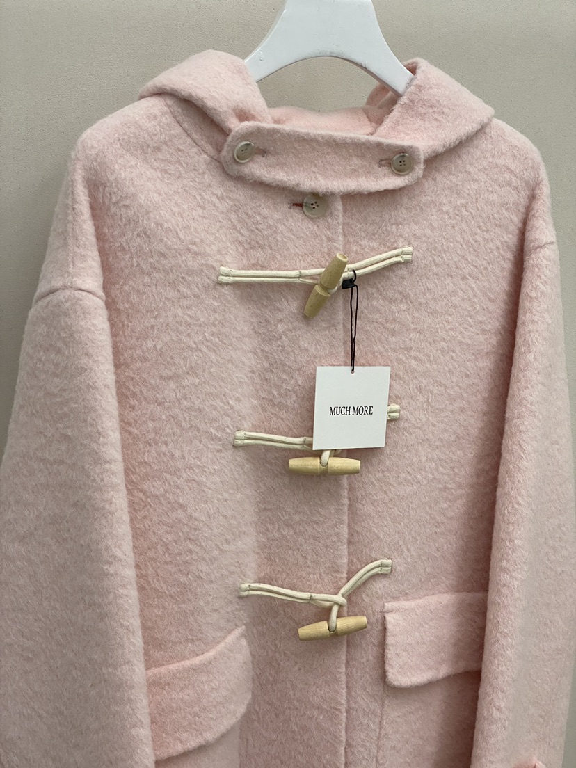 MUCH MORE韓國代購㊣女士新品職業熱賣推薦人氣中長款大衣MUCH MORE中長款大衣