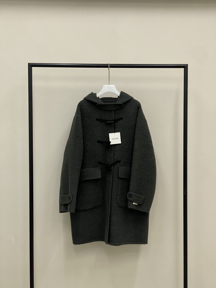 MUCH MORE韓國代購㊣女士新品職業熱賣推薦人氣中長款大衣MUCH MORE中長款大衣圖色2