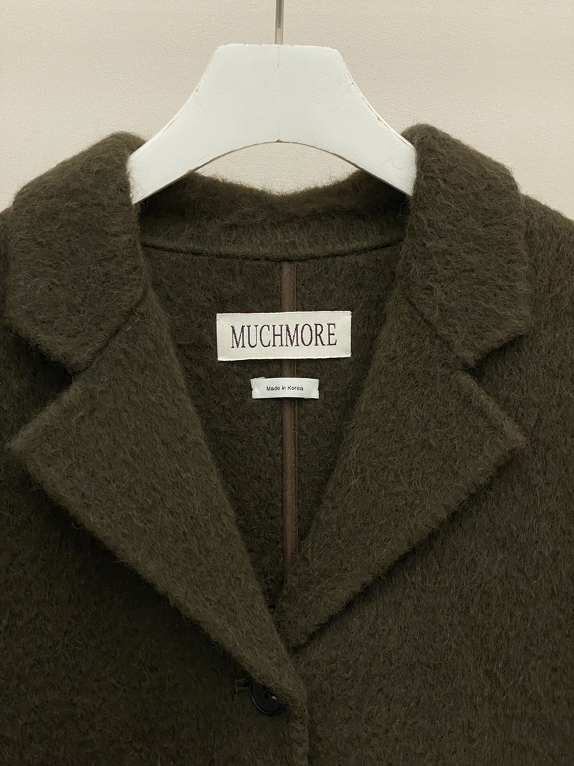 MUCH MORE韓國直郵㊣女裝新品休閑人氣25秋冬推薦中長款大衣MUCH MORE中長款大衣