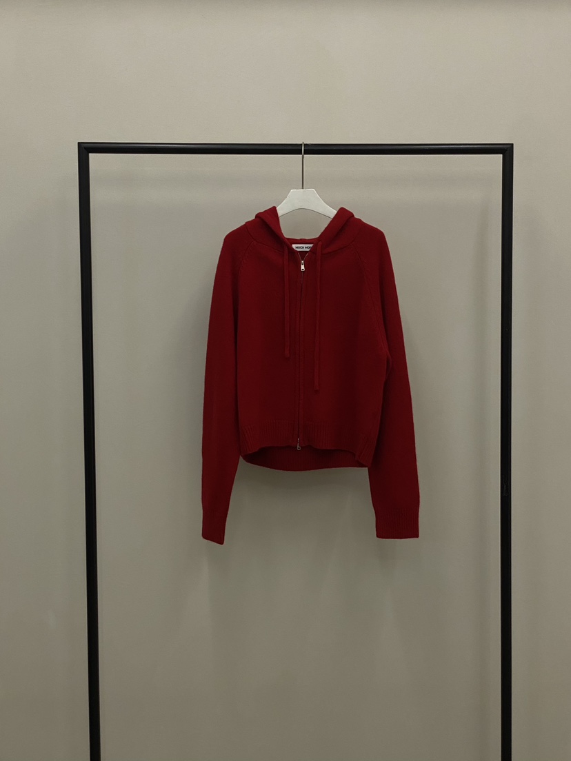 MUCH MORE東大門㊣實拍女士新款人氣熱賣休閑毛衣拉鏈連帽MUCH MORE毛衣圖色4