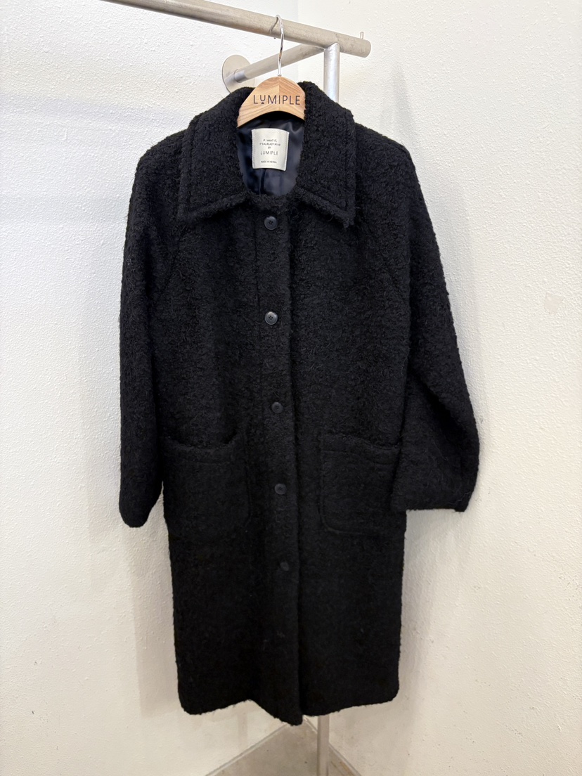LUMIPLE東大門㊣直郵女裝新款職業人氣25秋冬熱賣中長款大衣LUMIPLE中長款大衣圖色2
