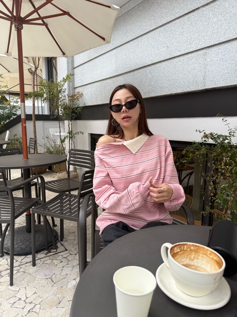 LUMIPLE韓國直郵㊣女士新款時尚25秋冬熱賣職業人氣休閑衛衣LUMIPLE衛衣