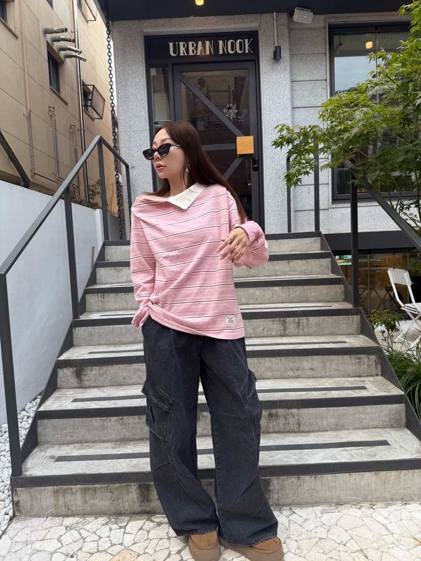 LUMIPLE韓國直郵㊣女士新款時尚25秋冬熱賣職業人氣休閑衛衣LUMIPLE衛衣