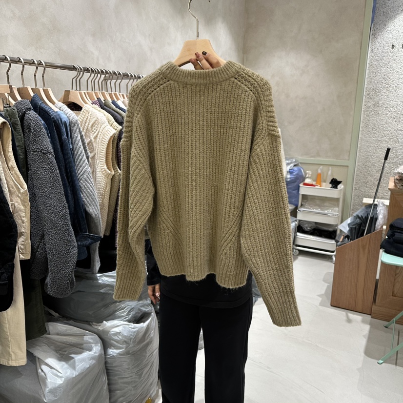 DELI JENNY東大門㊣代購女士新品職業休閑25秋冬時尚針織衫DELI JENNY針織衫