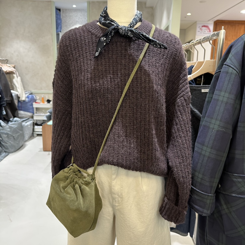 DELI JENNY東大門㊣代購女士新品職業休閑25秋冬時尚針織衫DELI JENNY針織衫圖色3