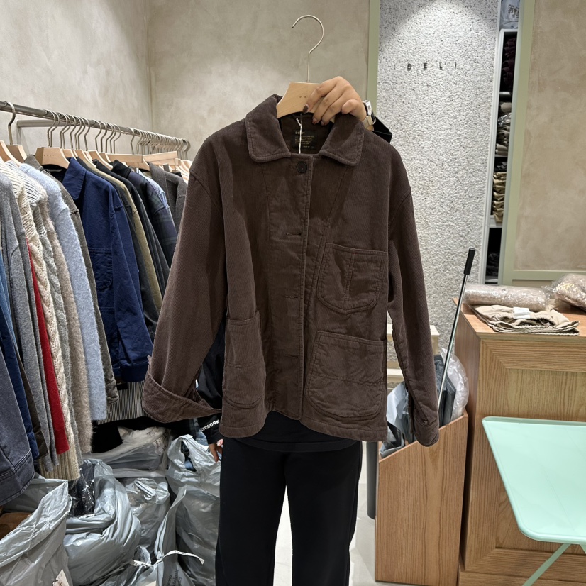 DELI JENNY韓國代購㊣女裝新款人氣熱賣休閑25秋冬時尚夾克DELI JENNY夾克圖色3