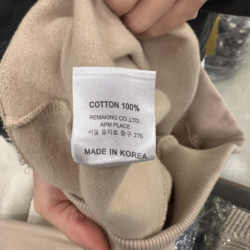 URBANSTORY/REMAKING韓國直郵㊣女裝新品25秋冬職業休閑衛衣Remaking/URBANSTORY衛衣