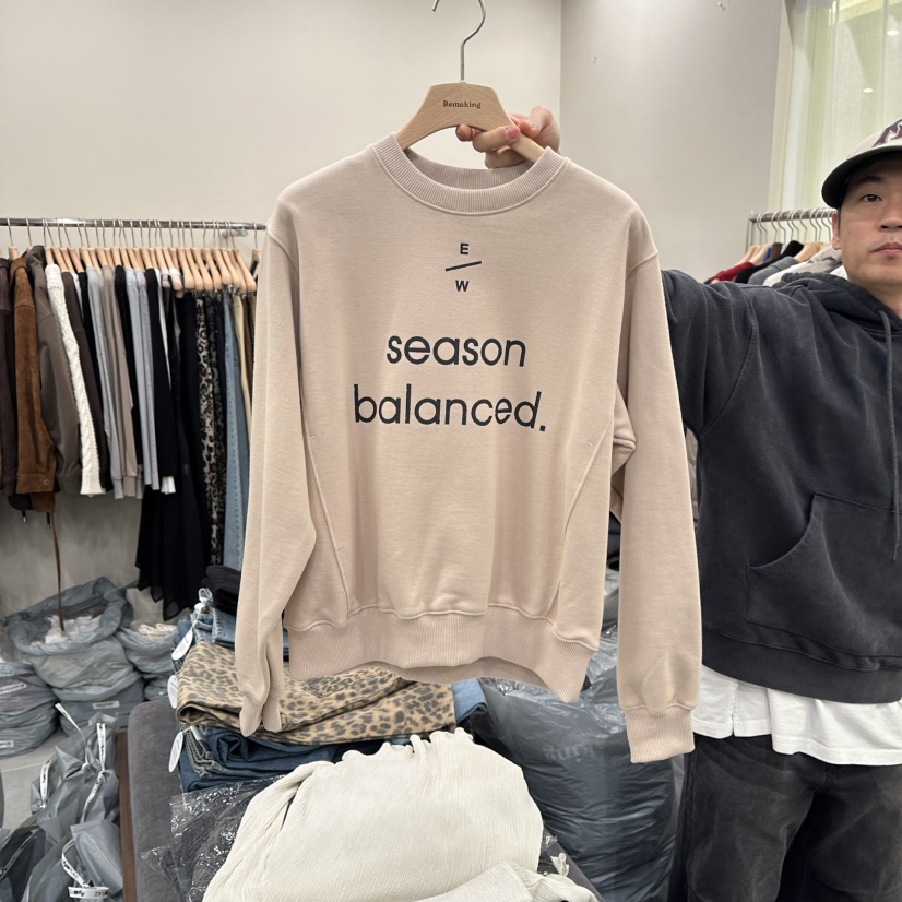 URBANSTORY/REMAKING韓國直郵㊣女裝新品25秋冬職業休閑衛衣Remaking/URBANSTORY衛衣圖色1