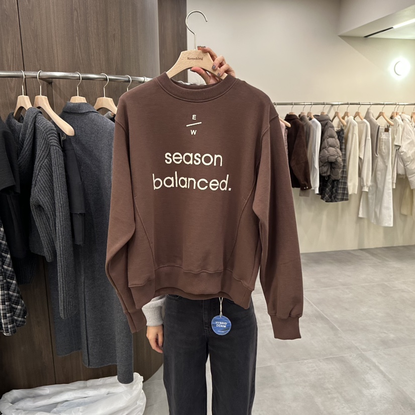 URBANSTORY/REMAKING韓國直郵㊣女裝新品25秋冬職業休閑衛衣Remaking/URBANSTORY衛衣圖色2