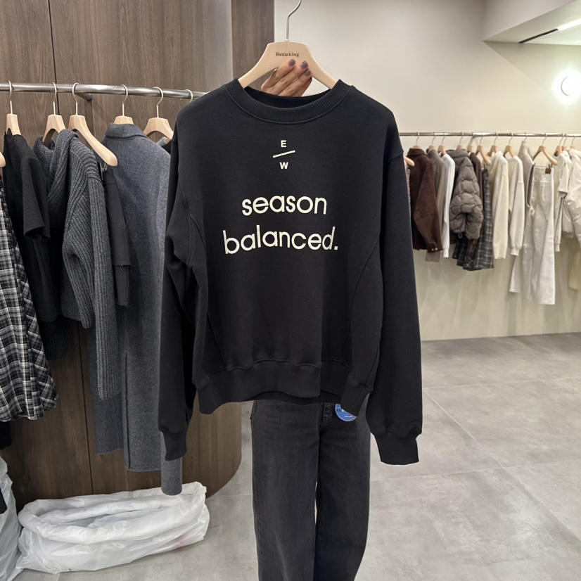 URBANSTORY/REMAKING韓國直郵㊣女裝新品25秋冬職業休閑衛衣Remaking/URBANSTORY衛衣圖色3