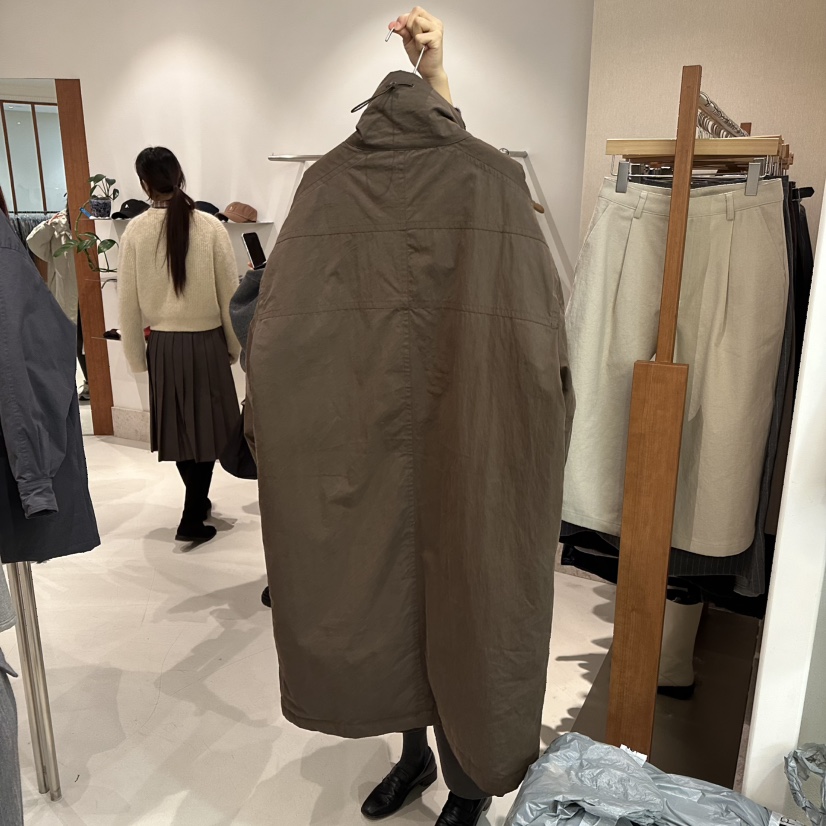 ANDMORE BUTTON韓國代購㊣女士新品推薦長款羽絨服填充鵝絨ANDMORE BUTTON長款羽絨服