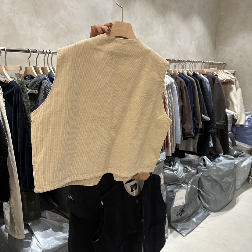 DELI JENNY韓國直郵㊣女士新品職業人氣時尚推薦休閑25秋冬馬甲DELI JENNY馬甲