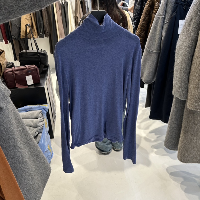 OSOO東大門㊣實拍女裝新款25秋冬熱賣休閑時尚推薦職業長袖T恤OSOO長袖T恤圖色2