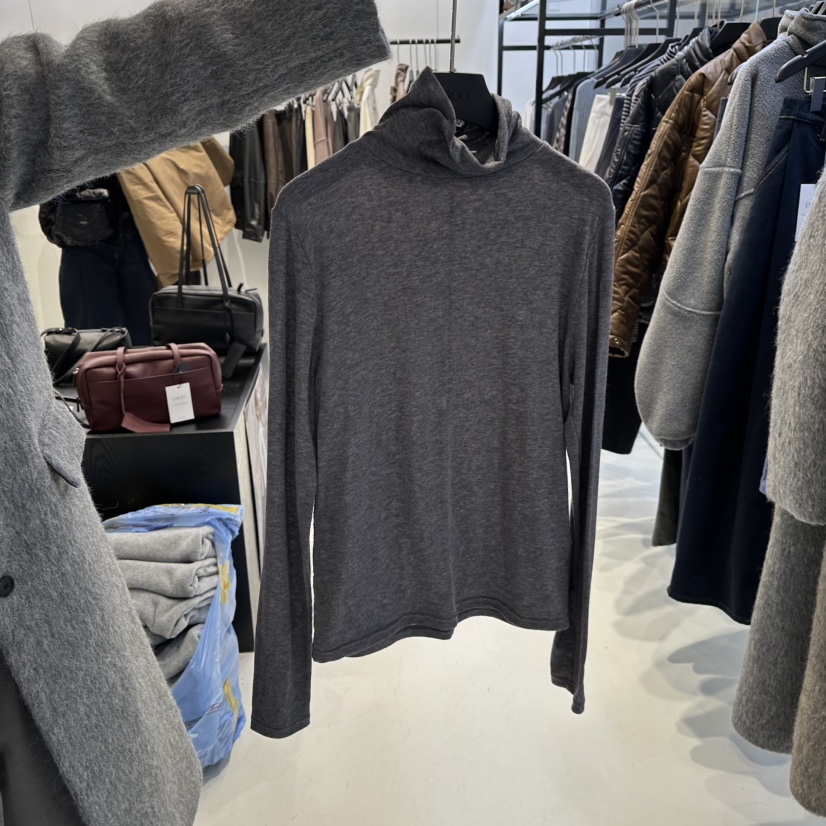 OSOO東大門㊣實拍女裝新款25秋冬熱賣休閑時尚推薦職業長袖T恤OSOO長袖T恤圖色3