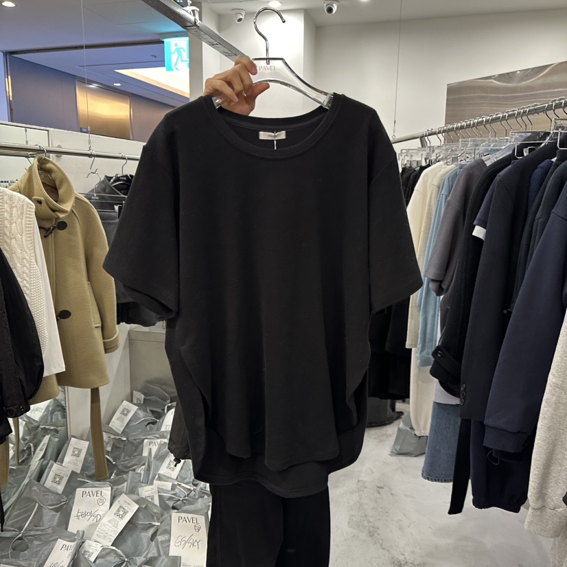 PAVEL東大門㊣直郵女士新品職業時尚推薦人氣25秋冬熱賣T恤PAVELT恤圖色3