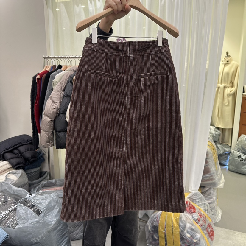 URBANSTORY/REMAKING東大門㊣直郵女裝新品休閑人氣長裙雙層Remaking/URBANSTORY長裙