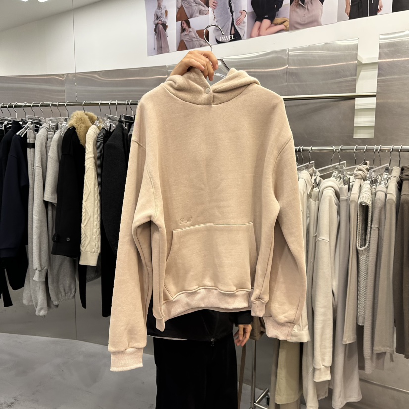 PAVEL韓國直郵㊣女士新款人氣25秋冬時尚推薦休閑職業熱賣衛衣PAVEL衛衣圖色1