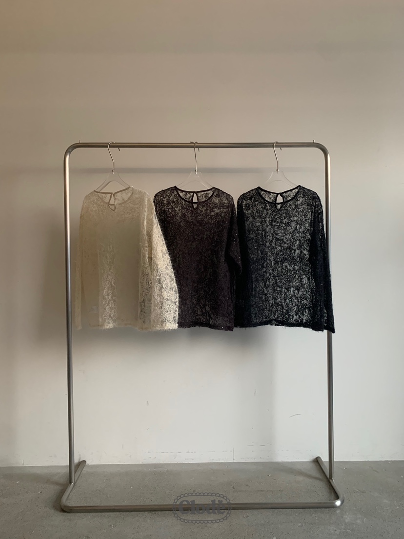 CLODE東大門㊣直郵女士新款25秋冬時尚休閑熱賣人氣襯衫蕾絲衫CLODE襯衫/蕾絲衫