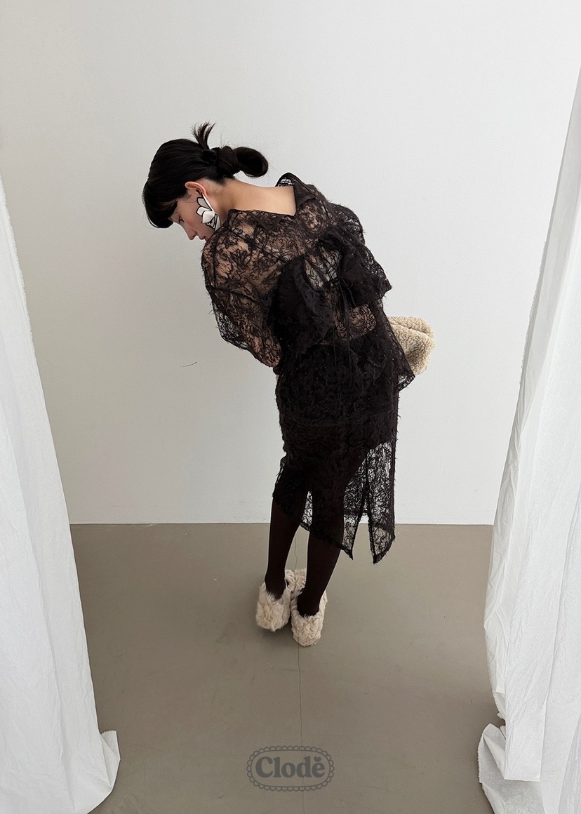 CLODE東大門㊣代購女裝新款職業休閑推薦25秋冬半身裙中短裙CLODE半身裙/中短裙