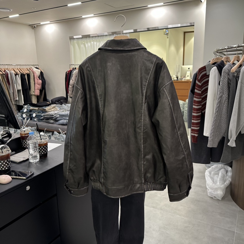 URBANSTORY/REMAKING東大門㊣實拍女士新款熱賣推薦夾克復古Remaking/URBANSTORY夾克