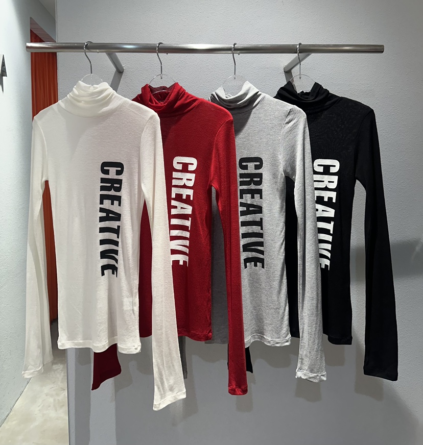 ARSERA東大門㊣直郵女士新款時尚熱賣25秋冬職業休閑長袖T恤ARSERA長袖T恤