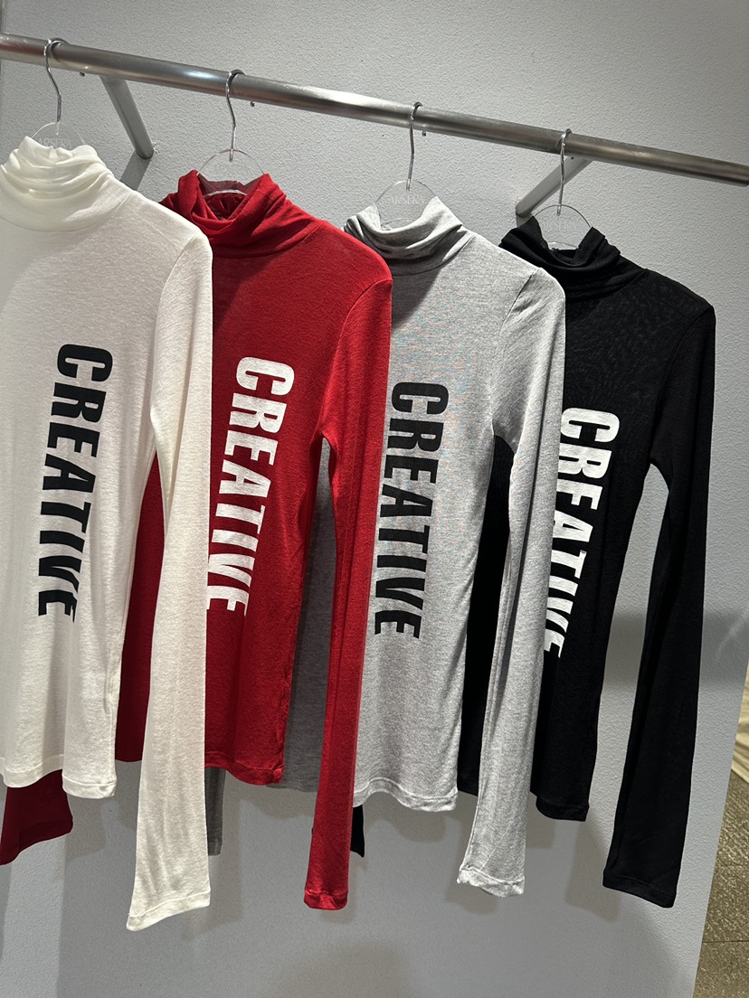 ARSERA東大門㊣直郵女士新款時尚熱賣25秋冬職業休閑長袖T恤ARSERA長袖T恤