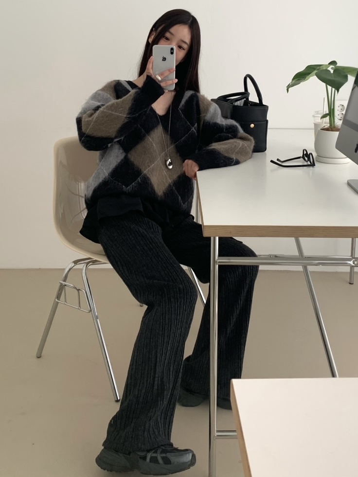 HOWDY東大門㊣實拍女士新品人氣推薦時尚熱賣職業25秋冬休閑褲howdy休閑褲