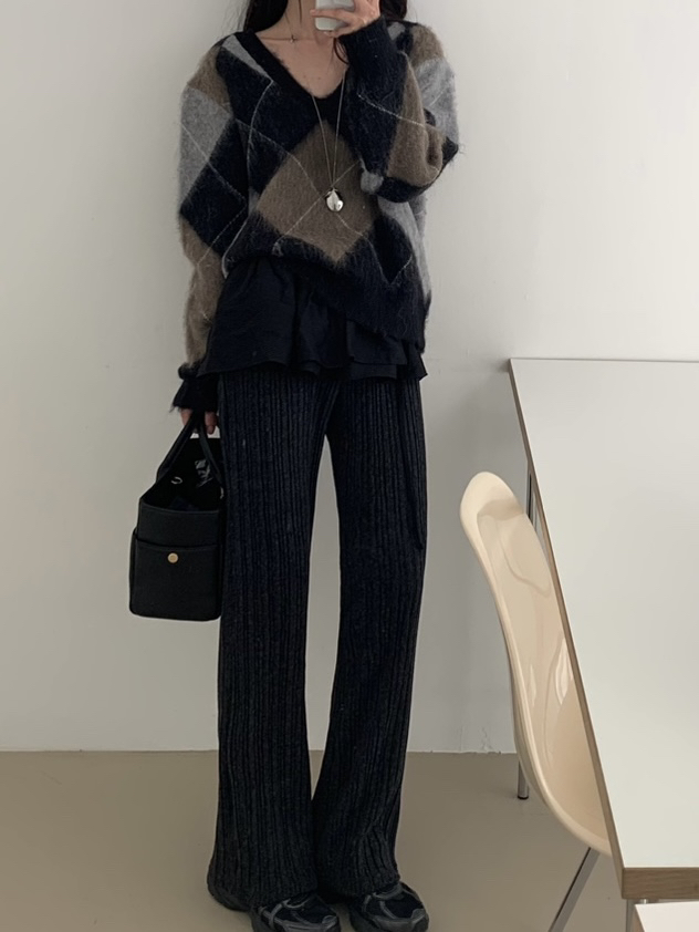 HOWDY東大門㊣實拍女士新品人氣推薦時尚熱賣職業25秋冬休閑褲howdy休閑褲