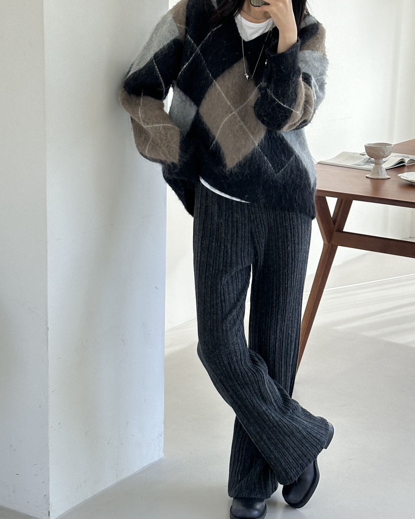 HOWDY東大門㊣實拍女士新品人氣推薦時尚熱賣職業25秋冬休閑褲howdy休閑褲