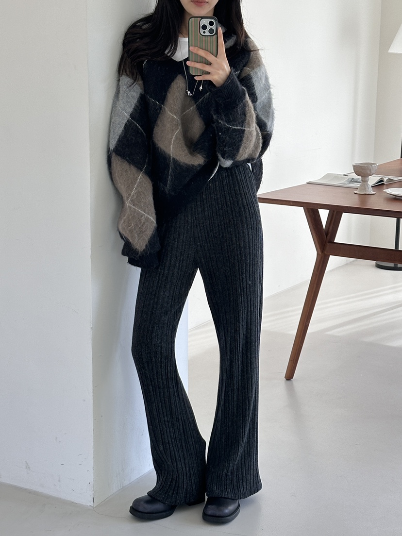 HOWDY東大門㊣實拍女士新品人氣推薦時尚熱賣職業25秋冬休閑褲howdy休閑褲