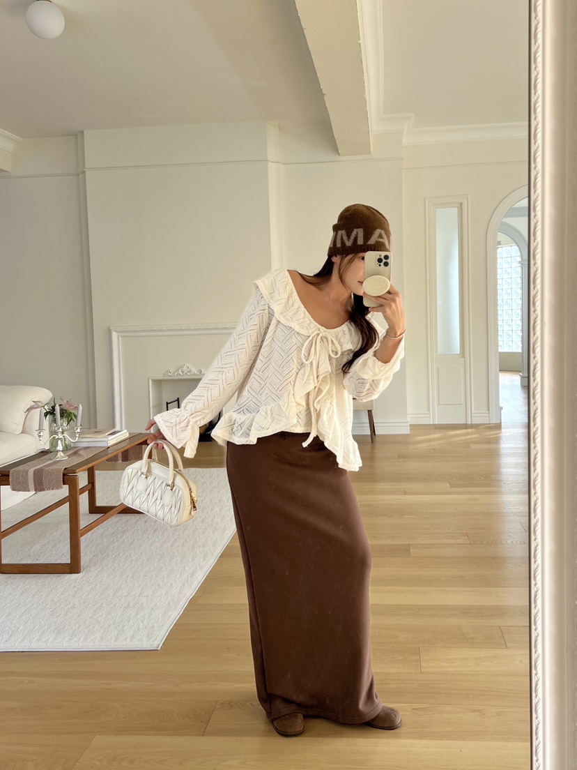 BOLD東大門㊣代購女士新款休閑熱賣職業推薦時尚25秋冬長裙BOLD長裙