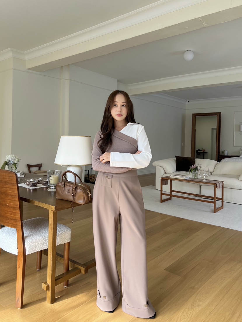 BOLD韓國代購㊣女裝新款25秋冬時尚推薦職業熱賣襯衫蕾絲衫BOLD襯衫/蕾絲衫