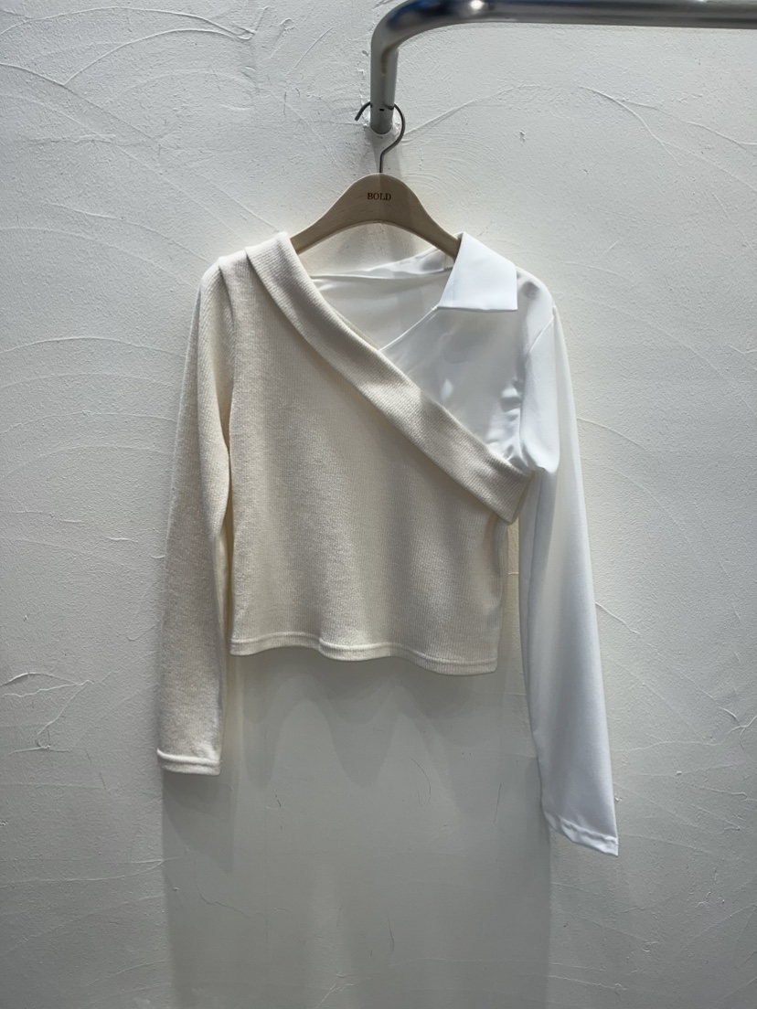 BOLD韓國代購㊣女裝新款25秋冬時尚推薦職業熱賣襯衫蕾絲衫BOLD襯衫/蕾絲衫圖色1