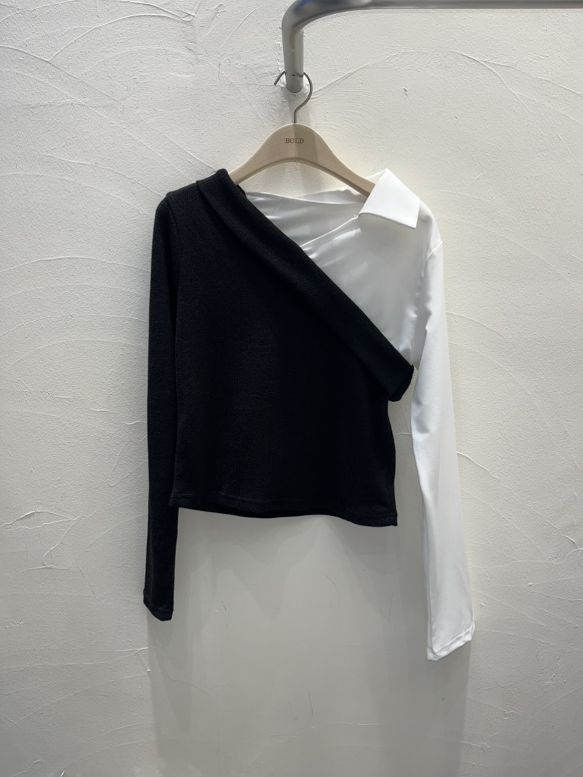 BOLD韓國代購㊣女裝新款25秋冬時尚推薦職業熱賣襯衫蕾絲衫BOLD襯衫/蕾絲衫圖色3