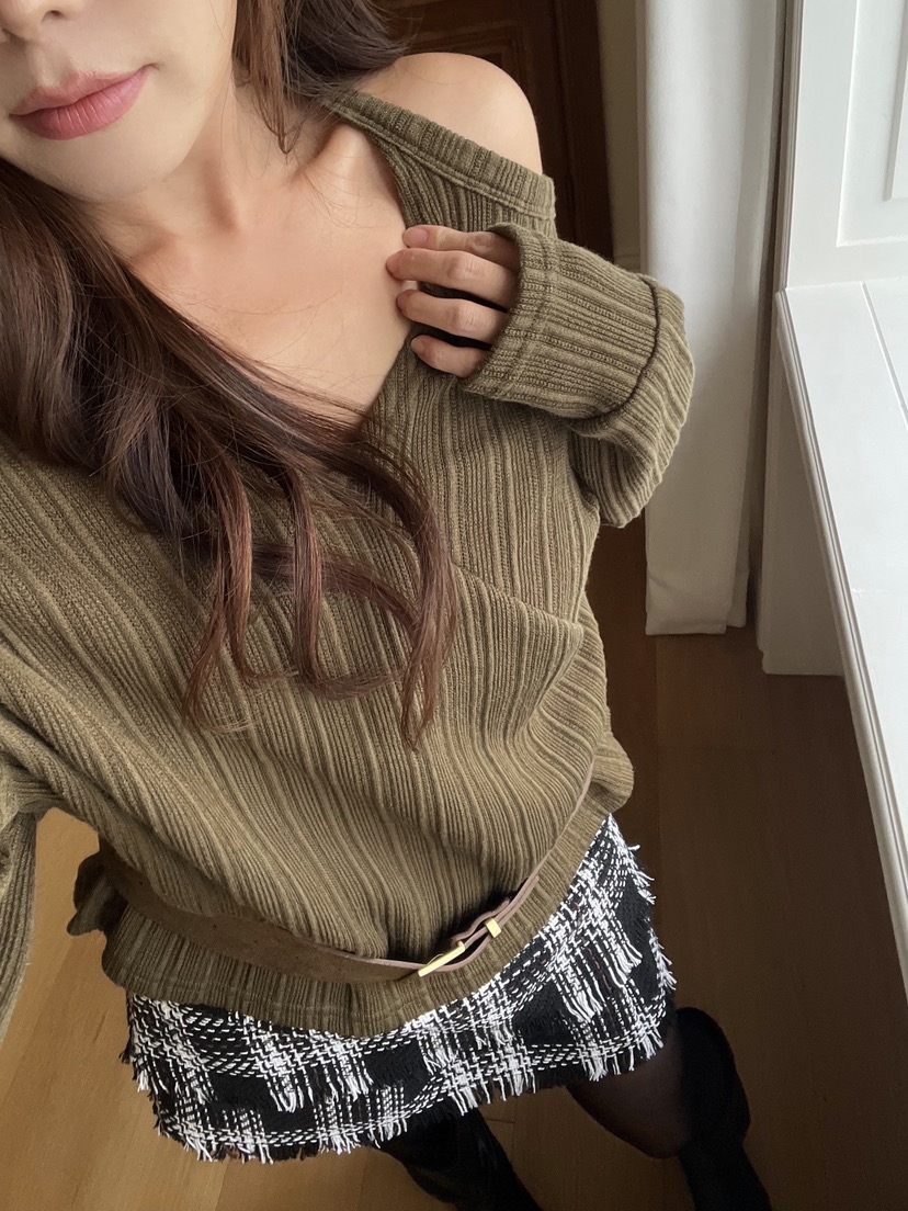 BOLD韓國代購㊣女裝新品25秋冬職業推薦休閑時尚熱賣長袖T恤BOLD長袖T恤