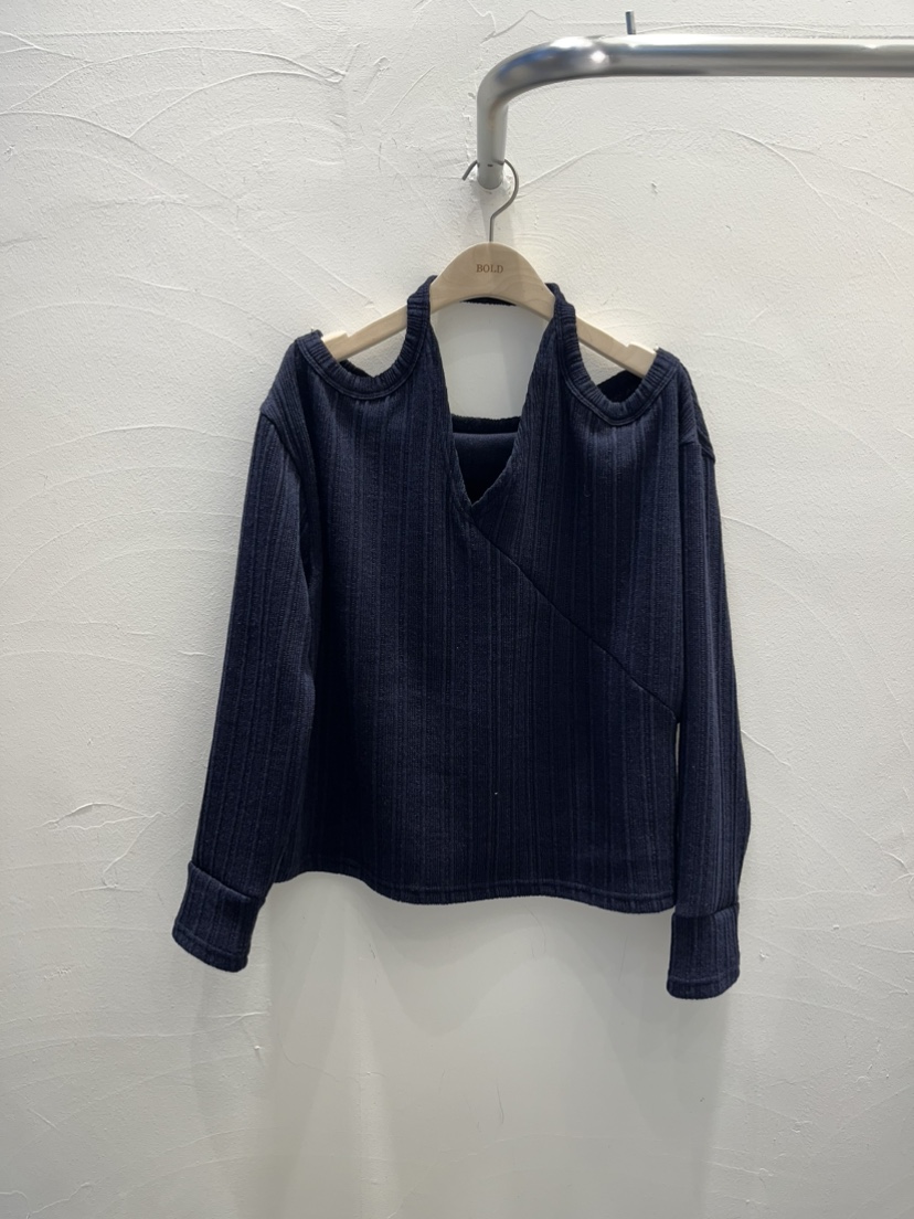 BOLD韓國代購㊣女裝新品25秋冬職業推薦休閑時尚熱賣長袖T恤BOLD長袖T恤圖色3