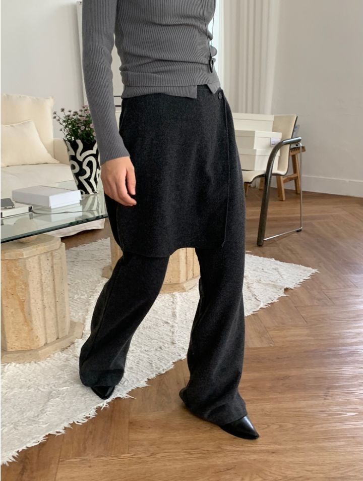 LIVE FOREVER東大門㊣直郵女裝新品熱賣時尚25秋冬職業裙褲LIVE FOR_EVER裙褲