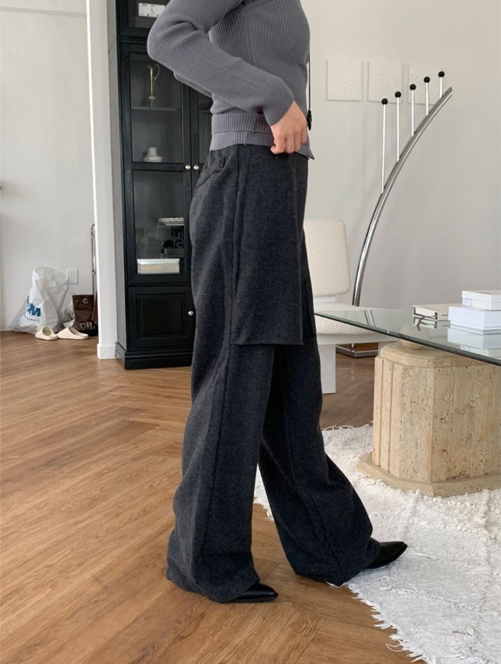 LIVE FOREVER東大門㊣直郵女裝新品熱賣時尚25秋冬職業裙褲LIVE FOR_EVER裙褲